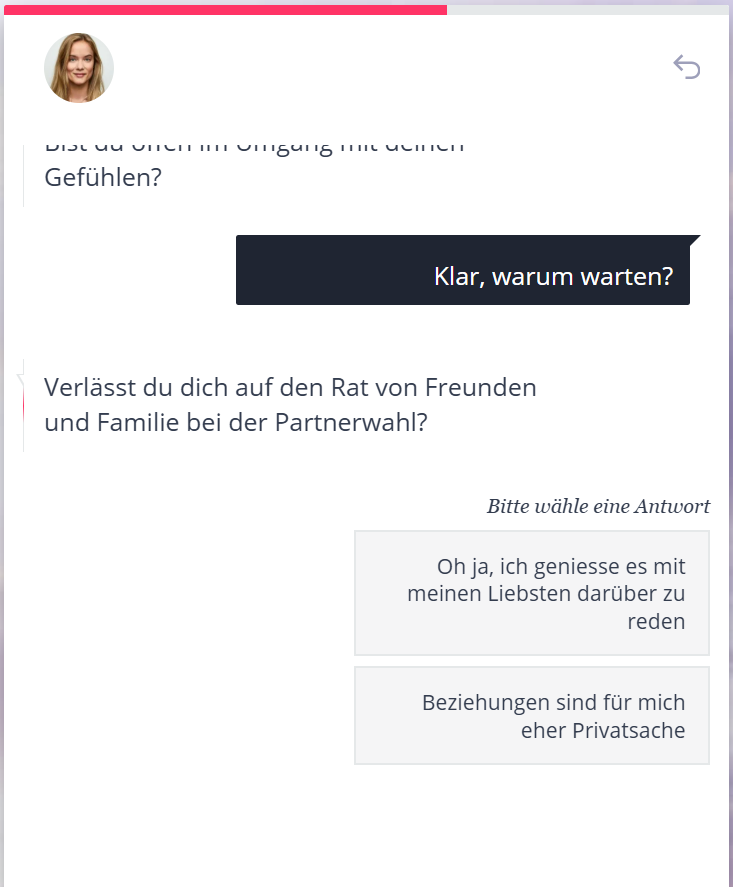 Be2 Persönlichkeitstest 3